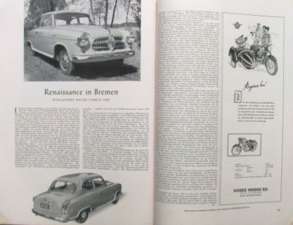 "Motor Revue" Motor-Magazine 1954 (6718)